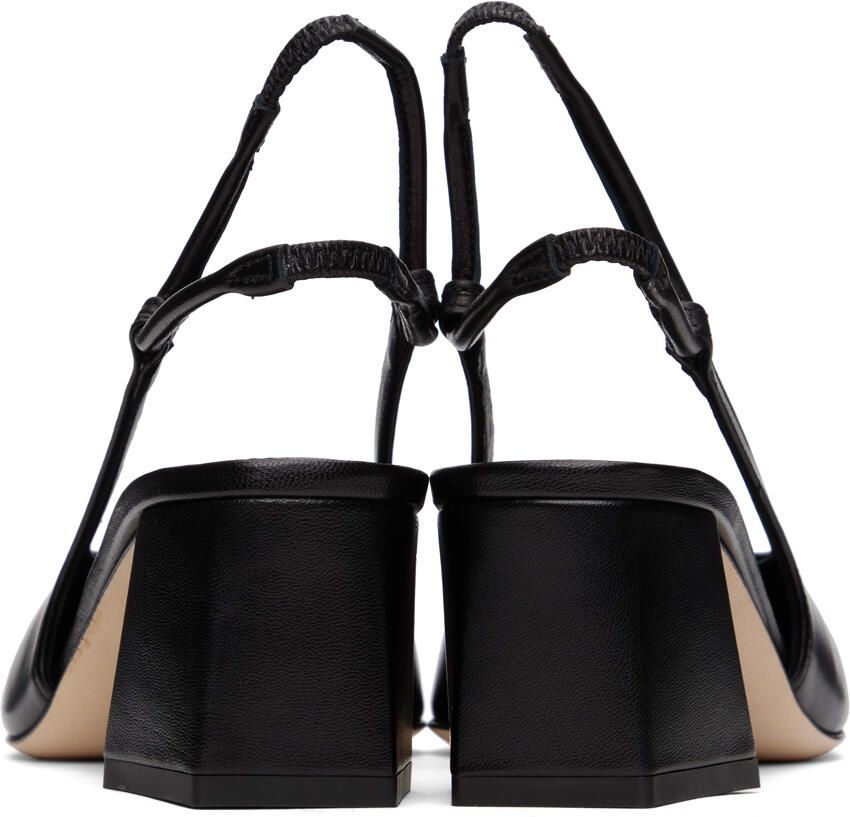 Aeyde Black Polly Heels