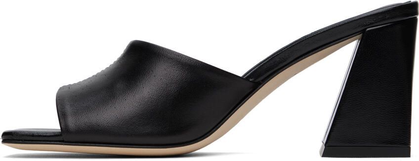 Aeyde Black Sandi Heeled Sandals - Picture 3