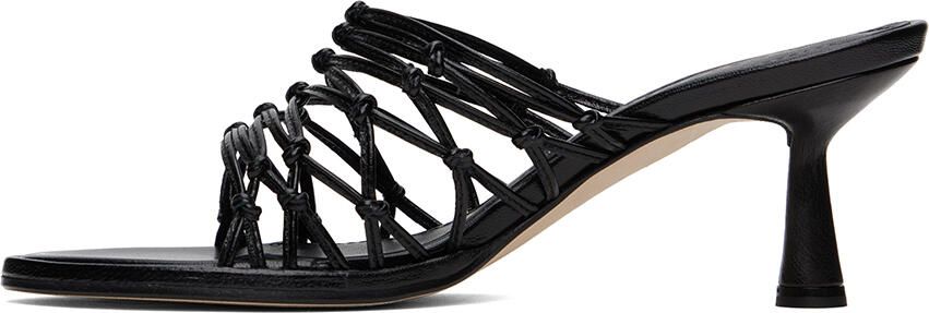 Aeyde Black Sibi Heeled Sandals - Picture 4