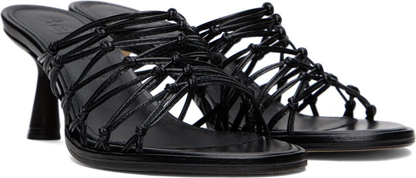 Aeyde Black Sibi Heeled Sandals - Picture 2