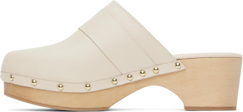 Aeyde Off-White Bibi Clogs - Picture 3