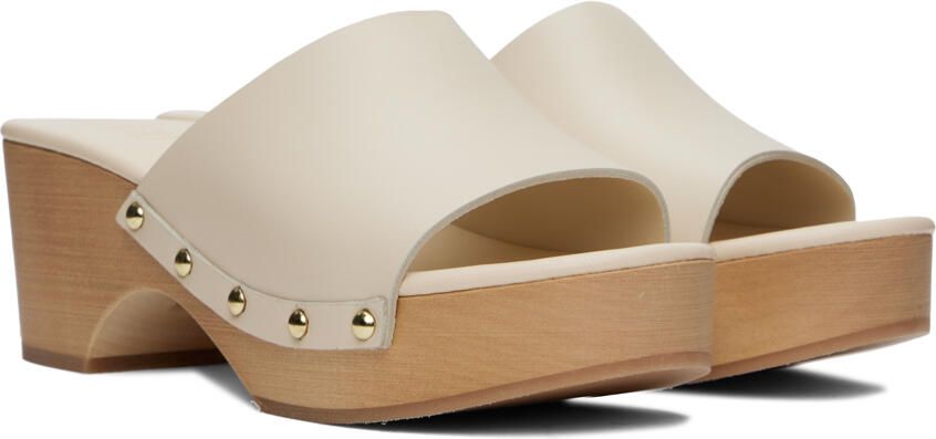 Aeyde Off-White Bobbie Clogs - Picture 2