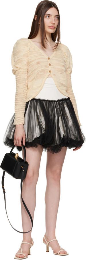 Aeyde Off-White Elise Heeled Sandals - Picture 4