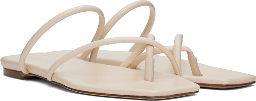 Aeyde Off-White Mina Sandals - Picture 3