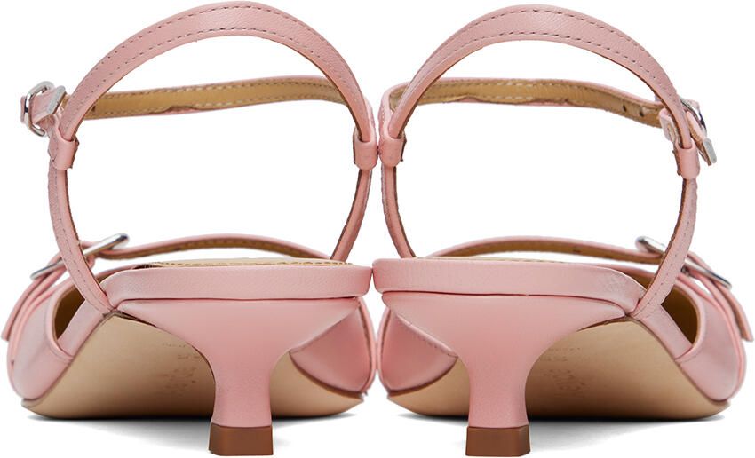 Aeyde Pink Melia Heels