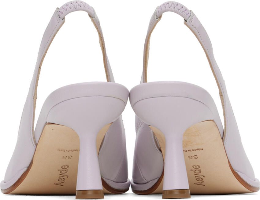 Aeyde Purple Miranda Heeled Sandals