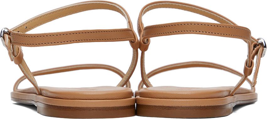 Aeyde Tan Nettie Sandals