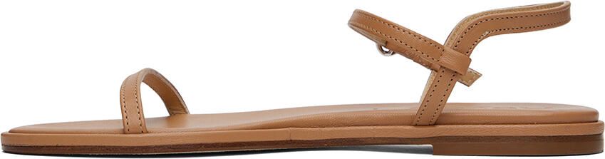 Aeyde Tan Nettie Sandals - Picture 4