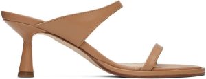 Aeyde Brown Maru Heeled Sandals