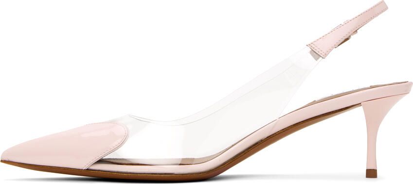 ALAÏA Pink Le Coeur Heels - Picture 3