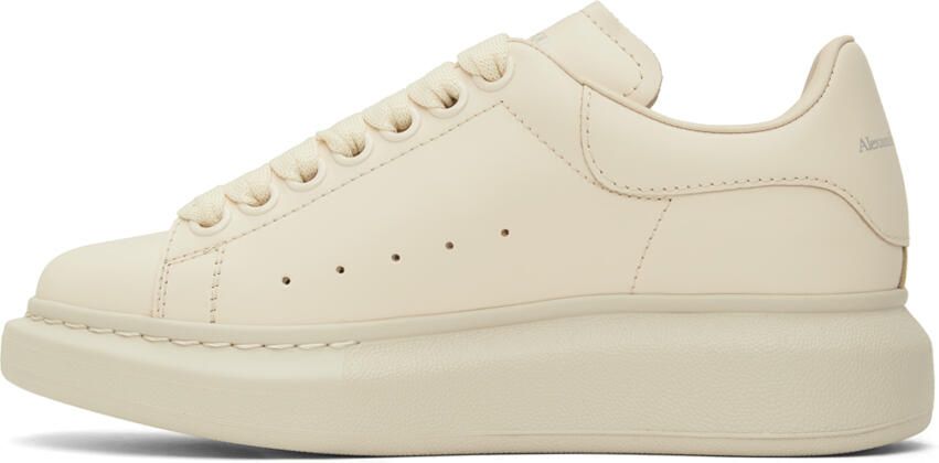 Alexander McQueen Beige Oversized Sneakers - Picture 3