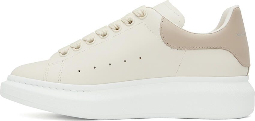 Alexander McQueen Beige Oversized Sneakers - Picture 3