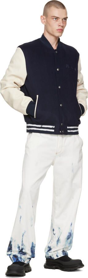 Alexander McQueen Black & Red Graffiti Tread Slick High-Top Sneakers - Picture 4