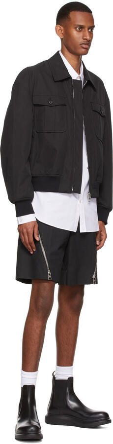 Alexander McQueen Black Hybrid Chelsea Boots - Picture 4