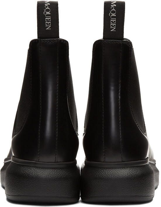 Alexander McQueen Black Hybrid Chelsea Boots - Picture 4