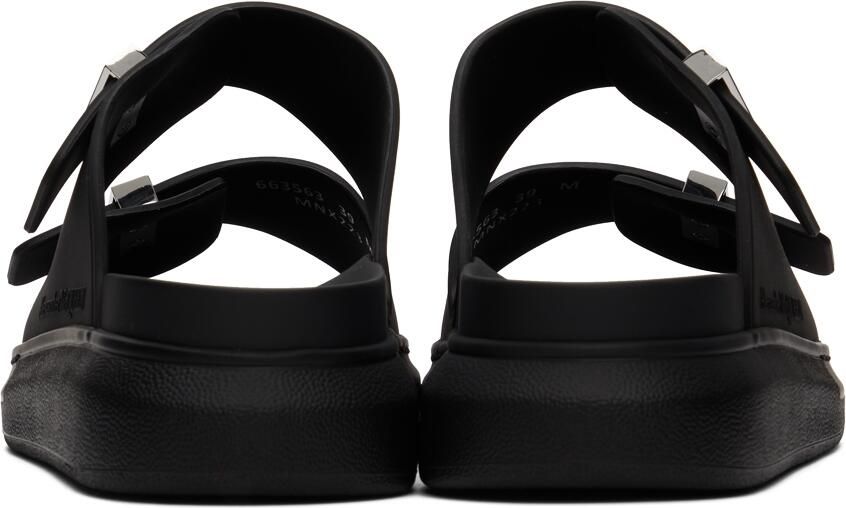 Alexander McQueen Black Hybrid Sandals