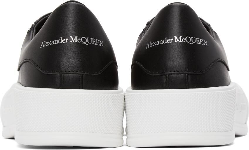 Alexander McQueen Black Joey Sneakers - Picture 2