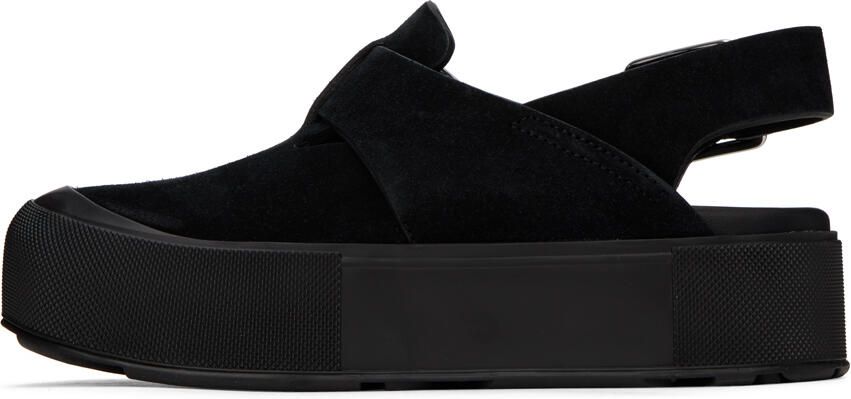 Alexander McQueen Black Mount Slick Sandals - Picture 3