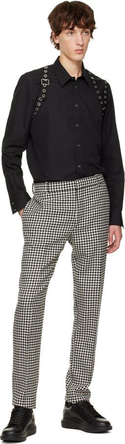 Alexander McQueen Black Oversized Sneakers - Picture 4