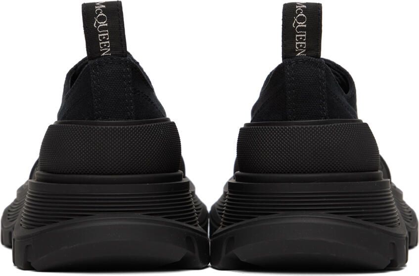 Alexander McQueen Black Slick Sneakers
