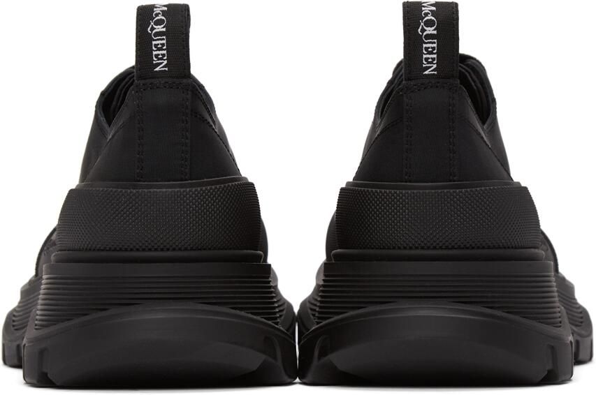 Alexander McQueen Black Tread Slick Low Sneakers - Picture 2