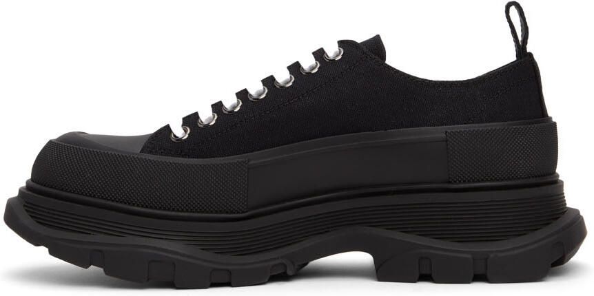 Alexander McQueen Black Tread Slick Sneakers - Picture 4