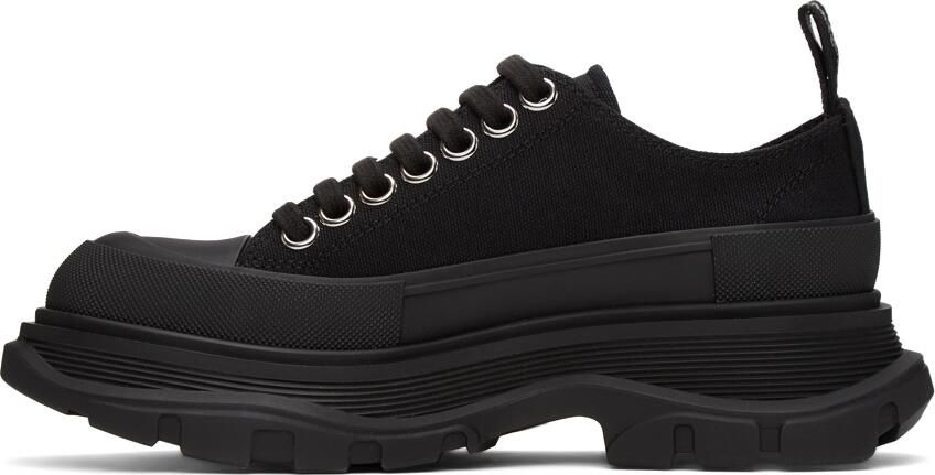 Alexander McQueen Black Tread Slick Sneakers - Picture 4