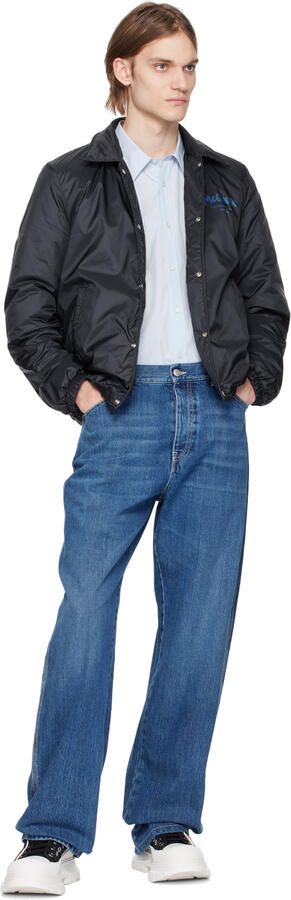 Alexander McQueen Black Tread Slick Sneakers - Picture 4