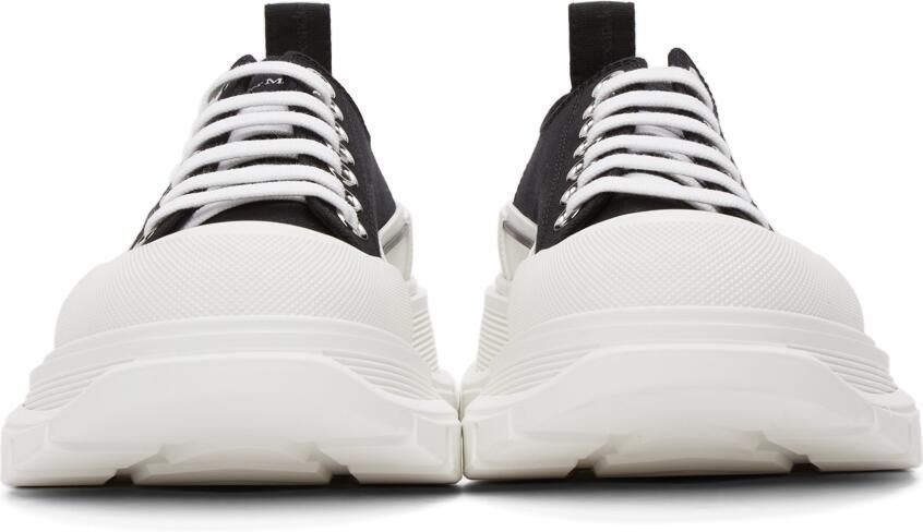 Alexander McQueen Black Tread Slick Sneakers - Picture 3