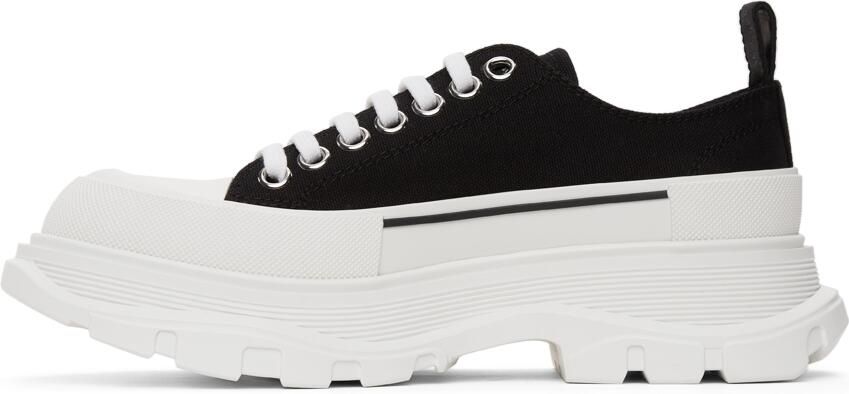 Alexander McQueen Black Tread Slick Sneakers - Picture 4