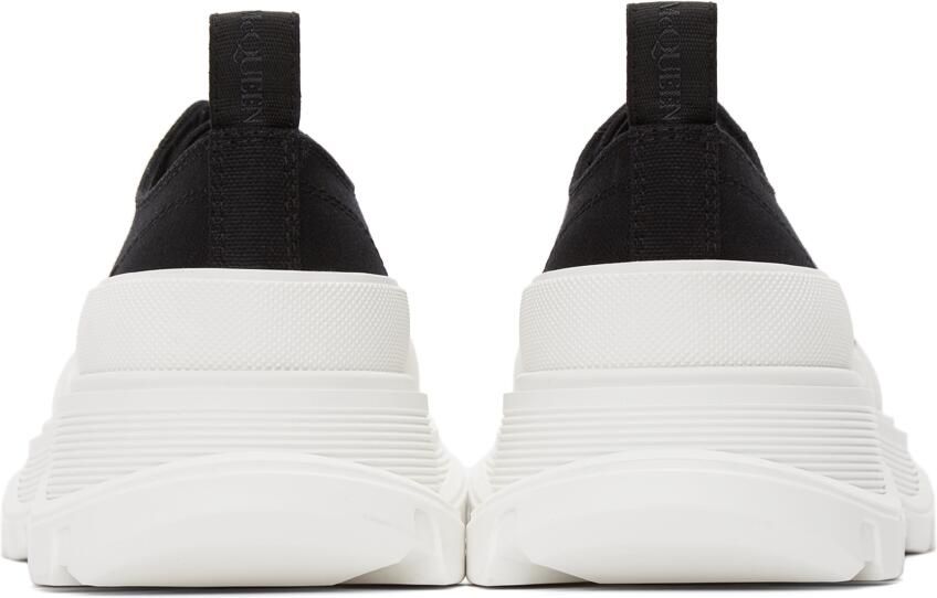 Alexander McQueen Black Tread Slick Sneakers - Picture 2