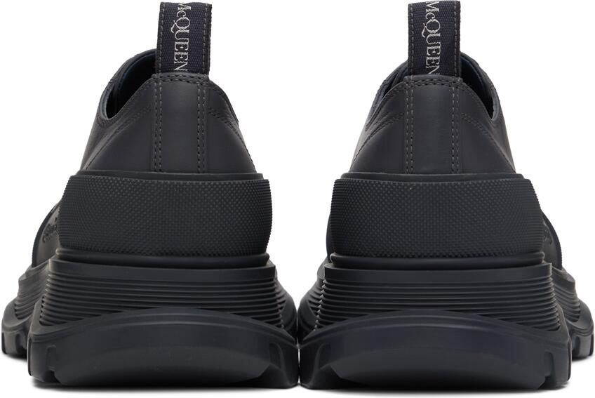 Alexander McQueen Black Tread Slick Sneakers