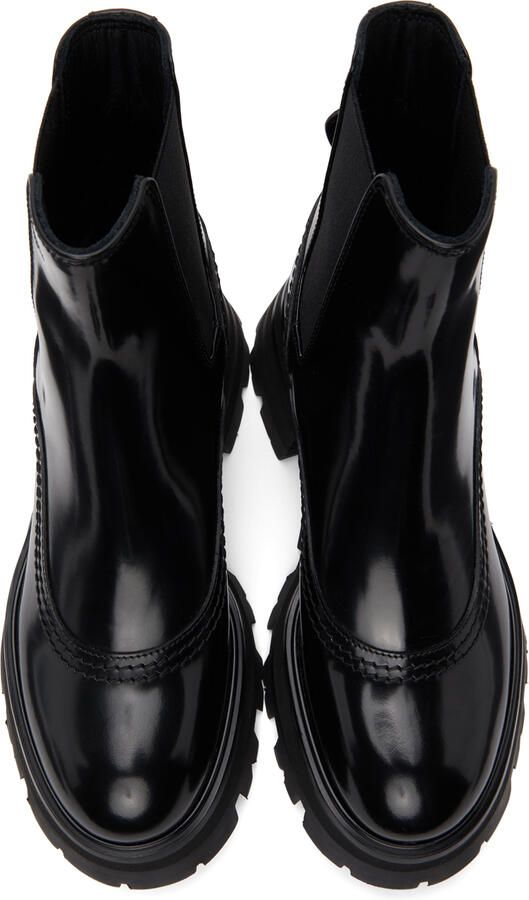 Alexander McQueen Black Wander Chelsea Boots - Picture 3