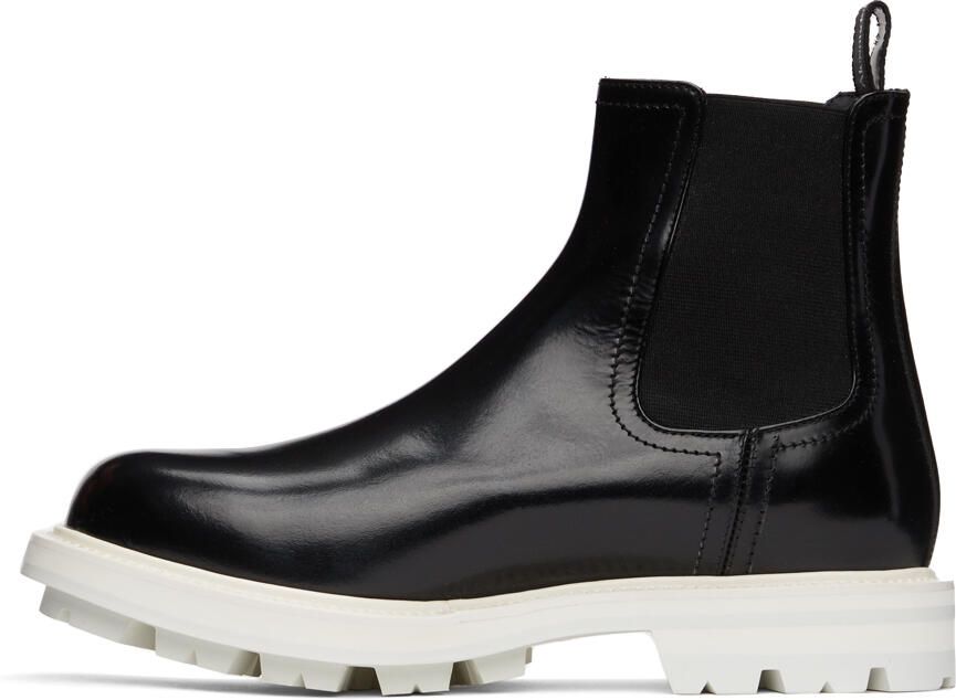 Alexander McQueen Black Worker Chelsea Boots - Picture 3