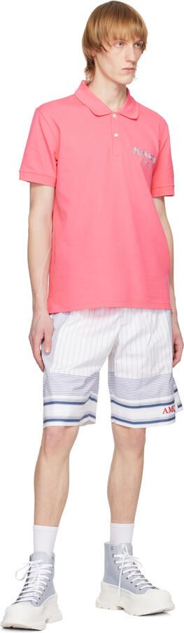 Alexander McQueen Blue & Black Boxer Dog Sneakers - Picture 4