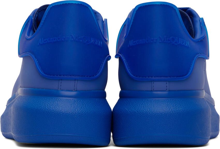 Alexander McQueen Blue Oversized Sneakers