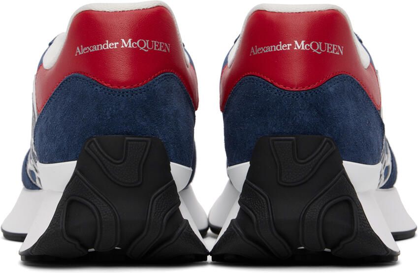 Alexander McQueen Blue Sprint Runner Sneakers