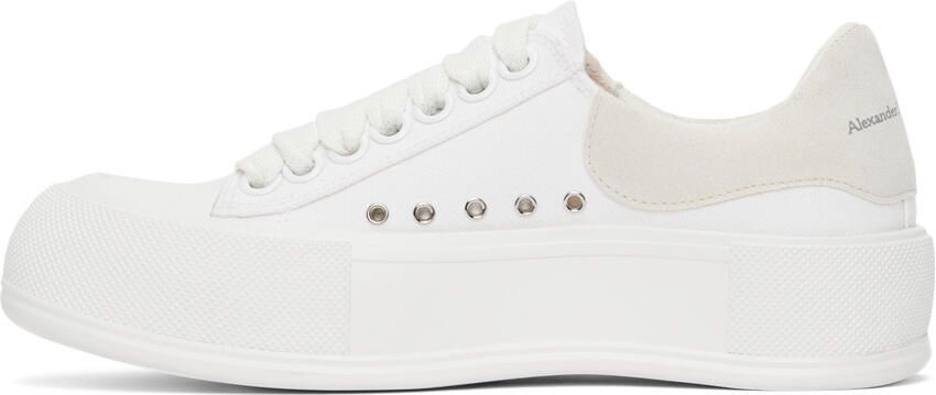 Alexander McQueen Deck Lace Plimsoll Sneakers - Picture 4