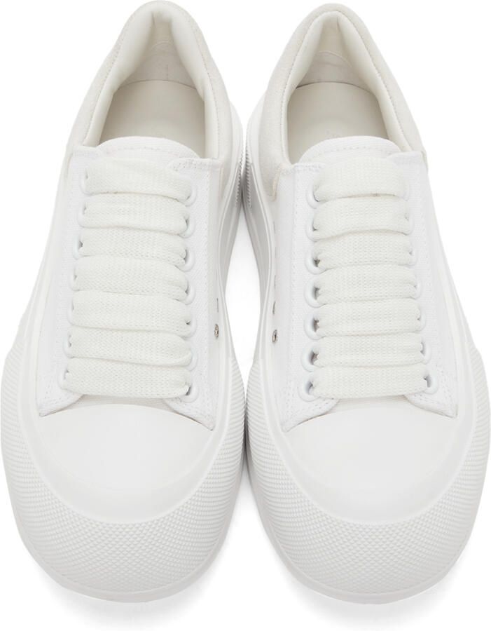 Alexander McQueen Deck Lace Plimsoll Sneakers