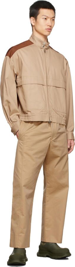 Alexander McQueen Khaki Tread Slick Chelsea Boots - Picture 3