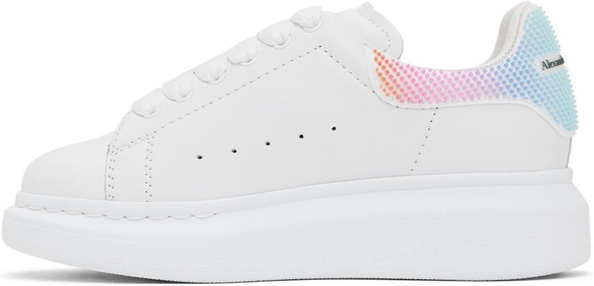Alexander McQueen Kids White Oversized Sneakers - Picture 3