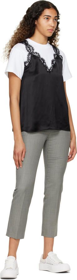 Alexander McQueen White Deck Plimsoll Sneakers - Picture 4