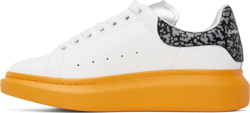Alexander McQueen White Larry Sneakers - Picture 3