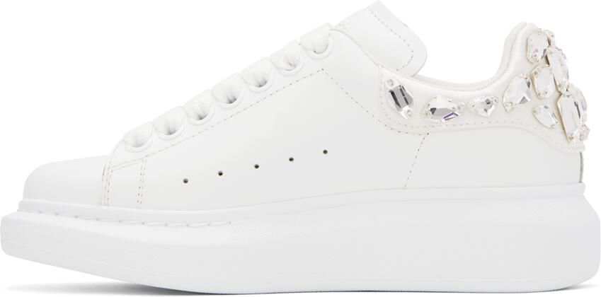 Alexander McQueen White Larry Sneakers - Picture 3