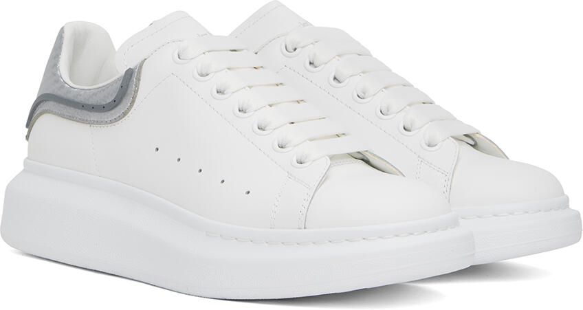 Alexander McQueen White Larry Sneakers - Picture 2
