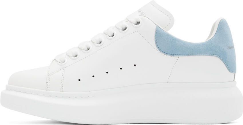 Alexander McQueen White Oversized Sneakers - Picture 3