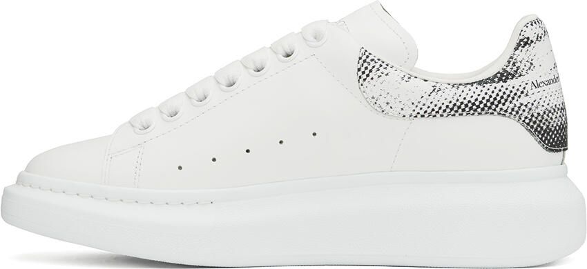 Alexander McQueen White Oversized Sneakers - Picture 3