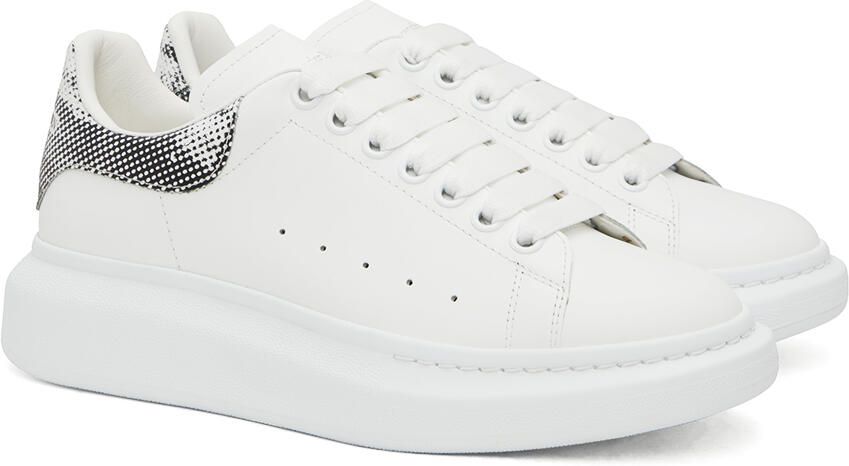 Alexander McQueen White Oversized Sneakers - Picture 2