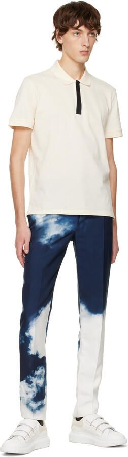 Alexander McQueen White Oversized Triple Strap Sneakers - Picture 4