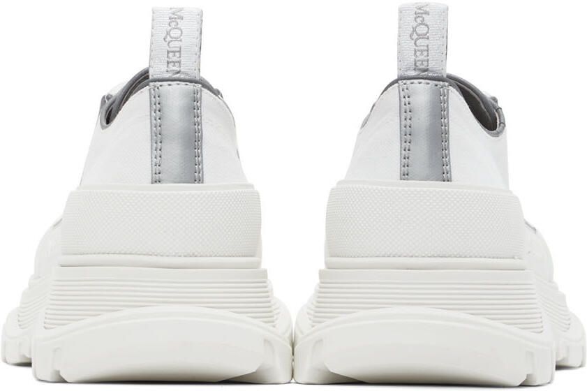 Alexander McQueen White Tread Slick Sneakers